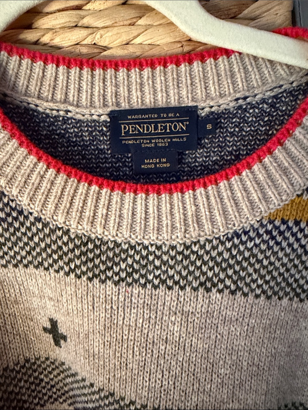 Pendleton Crewneck Sweater - Picture 3 of 4